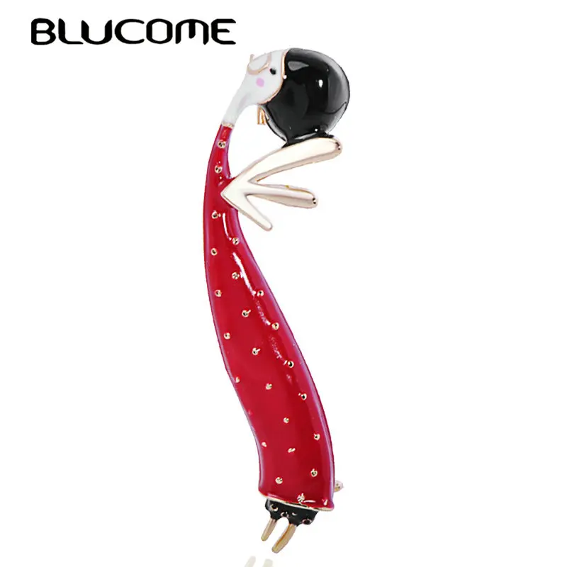 Blucome Cartoon Brooch Cute Girl Shape Enamel Alloy Jewelry For Girls Women Dress Shawl Coat Hat Clip Pins Creative Accessories
Blucome Cartoon Brooch Cute Girl Shape Enamel Alloy Jewelry For Girls Women Dress Shawl Coat Hat Clip Pins Creative Accessories