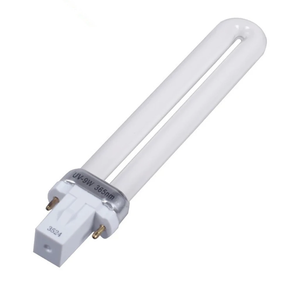 1pcs 9W UV Nail Lamp Nail Dryer Tube Replacement Art Nails Polish Manicure UV Gel Cure U-shape 365nm Nail Dryers Tools
1pcs 9W UV Nail Lamp Nail Dryer Tube Replacement Art Nails Polish Manicure UV Gel Cure U-shape 365nm Nail Dryers Tools