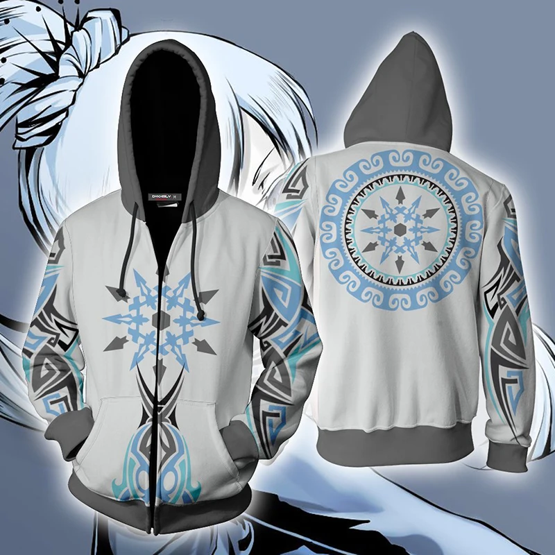BIANYILONG 2019 New Autumn Winter 3D print RWBY Weiss Schnee Symbol Zip Up Hoodie
BIANYILONG 2019 New Autumn Winter 3D print RWBY Weiss Schnee Symbol Zip Up Hoodie