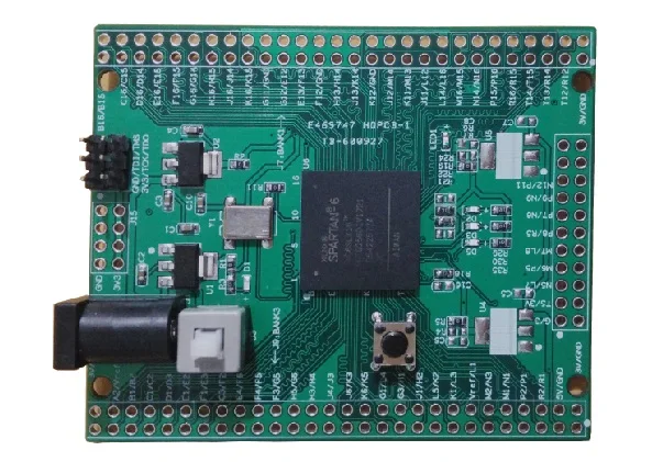 Xilinx Spartan6 NEW board XC6SLX16 core learning minimum system | Электронные компоненты и принадлежности