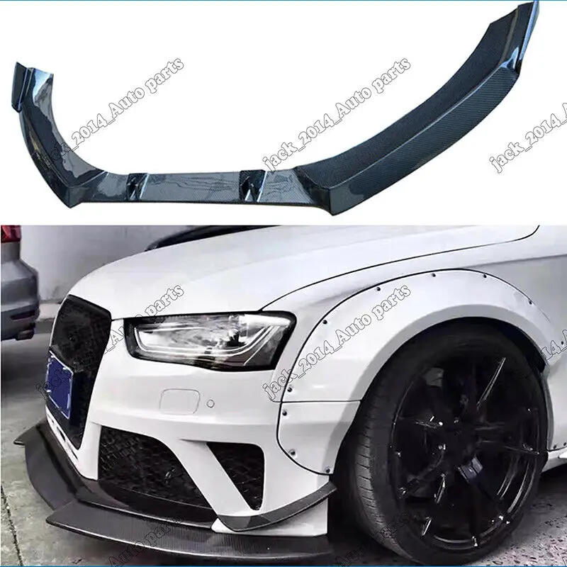 Real Carbon fiber Body kit front bumper lip spoiler for Audi RS4 2013 2014 2015 2016
Real Carbon fiber Body kit front bumper lip spoiler for Audi RS4 2013 2014 2015 2016