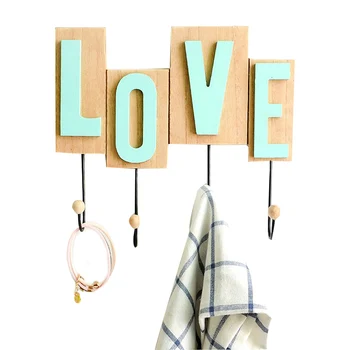 Wall LOVE Hanger Retro Wooden Hooks Creative Rustic Finish Home Iron Wooden Board Wall Decorative Hook Key Hat Hanger
Wall LOVE Hanger Retro Wooden Hooks Creative Rustic Finish Home Iron Wooden Board Wall Decorative Hook Key Hat Hanger