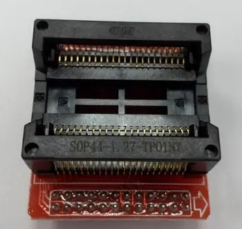 SOP44(44)-1.27 burn-in socket Pitch 1.27mm Burn in Socket SOP44 Test Socket OTS-44-1.27-04 Programmer Adapter
SOP44(44)-1.27 burn-in socket Pitch 1.27mm Burn in Socket SOP44 Test Socket OTS-44-1.27-04 Programmer Adapter