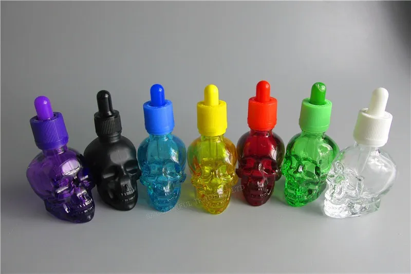 3pcs/lot Creative 30ml/cc Empty Skull Glass Dropper Bottles For Eliquid Essential Oils Perfume Bottles In Refillable
3pcs/lot Creative 30ml/cc Empty Skull Glass Dropper Bottles For Eliquid Essential Oils Perfume Bottles In Refillable