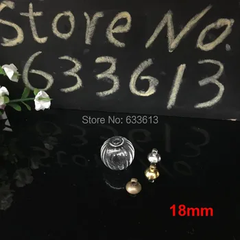 Hot ! New 200sets/lot 18mm pumpkin glass globe with3-4mm hole 8mm cap jewelry findings set Glass bottle vial jewelry accessory
Hot ! New 200sets/lot 18mm pumpkin glass globe with3-4mm hole 8mm cap jewelry findings set Glass bottle vial jewelry accessory