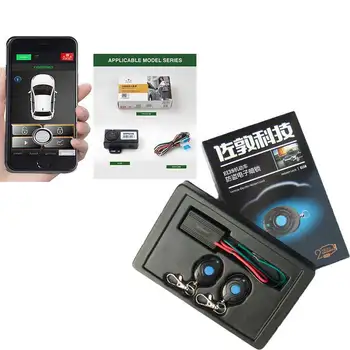 Android APP Keyless Entry Car Alarm Systems Smartphone Central Locking Passive Trunk + automatic sensor built-in lock
Android APP Keyless Entry Car Alarm Systems Smartphone Central Locking Passive Trunk + automatic sensor built-in lock