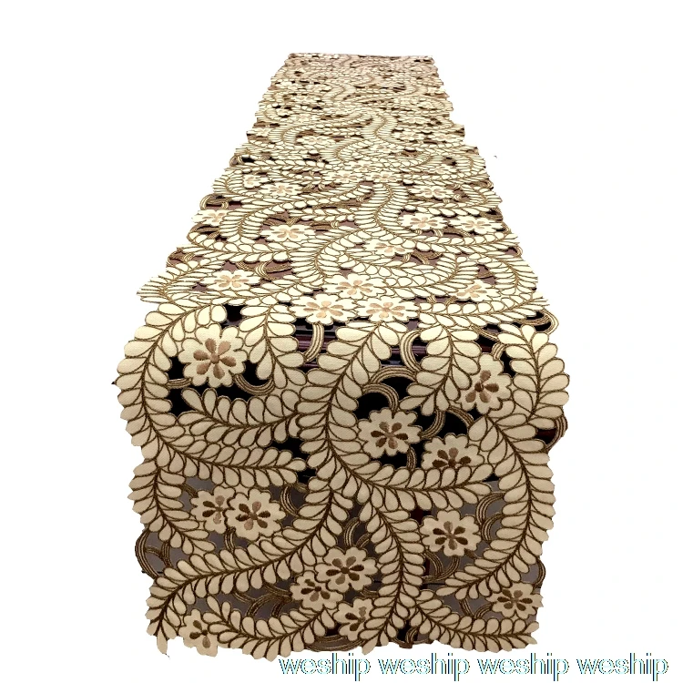 High-end luxury beige embroidery cloth art European home textiles table cloth table runner Dust cover Tissue box
High-end luxury beige embroidery cloth art European home textiles table cloth table runner Dust cover Tissue box