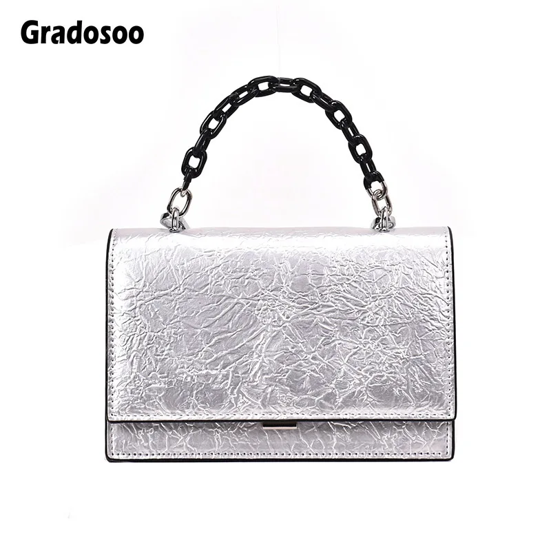 Gradosoo PU Leather Summer Bags Women 2019 Chain Shoulder Bags For Women Small HandBag Female Crossboby Bag Messenger Bag LBF498
Gradosoo PU Leather Summer Bags Women 2019 Chain Shoulder Bags For Women Small HandBag Female Crossboby Bag Messenger Bag LBF498