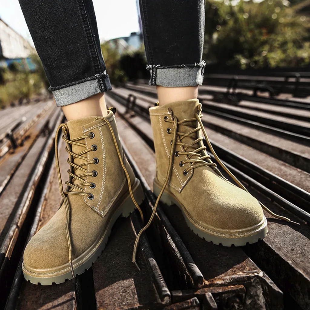 Dropshipping Shoes Men Safety Boots Breathable Men's British Style Casual Shoes High-Top Non-Slip Wear-Resistant Tooling Shoes
Dropshipping Shoes Men Safety Boots Breathable Men's British Style Casual Shoes High-Top Non-Slip Wear-Resistant Tooling Shoes