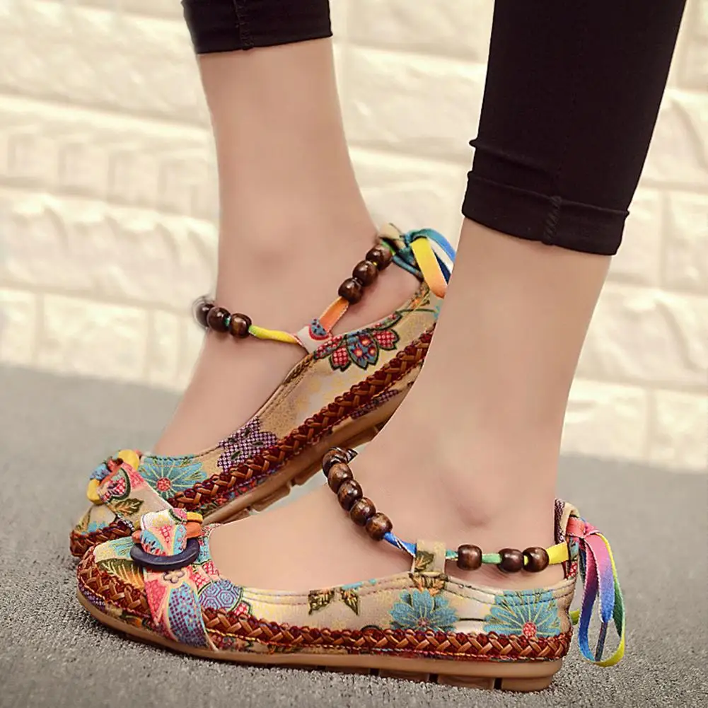 Karinluna 2018 Spring Summer Sweet print string beads Flats Women plus size 35-42 shoelaces Casual women's Shoes Woman
Karinluna 2018 Spring Summer Sweet print string beads Flats Women plus size 35-42 shoelaces Casual women's Shoes Woman