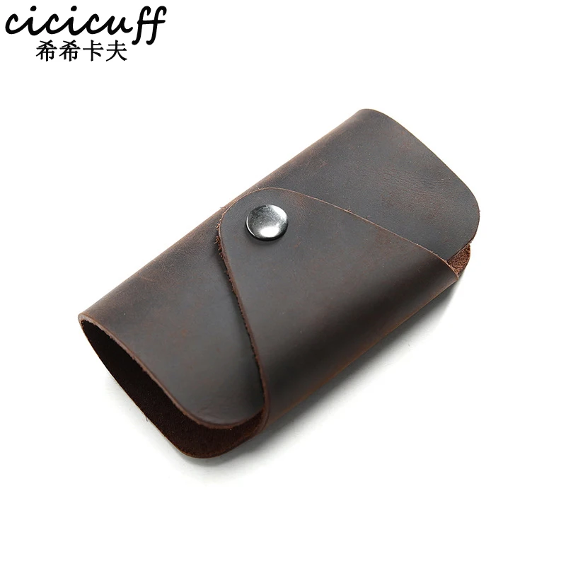 Vintage Genuine Leather Key Holder Men KeyChain Cover Crazy Horse Leather Key Wallet Men Key Case Bag Women Keys Organizer Pouch
Vintage Genuine Leather Key Holder Men KeyChain Cover Crazy Horse Leather Key Wallet Men Key Case Bag Women Keys Organizer Pouch