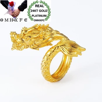 OMHXFC Wholesale European Fashion Hot Jewelry Man Male Party Birthday Wedding Gift Vintage Dragon Resizable 24KT Gold Ring EJ78
OMHXFC Wholesale European Fashion Hot Jewelry Man Male Party Birthday Wedding Gift Vintage Dragon Resizable 24KT Gold Ring EJ78