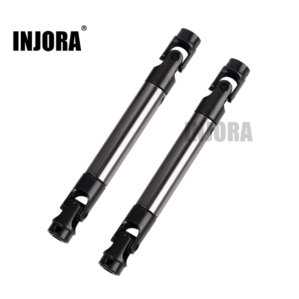 INJORA 2PCS 110-138mm Metal Drive Shaft for 1/10 RC Crawler Axial SCX10 RC Parts
INJORA 2PCS 110-138mm Metal Drive Shaft for 1/10 RC Crawler Axial SCX10 RC Parts