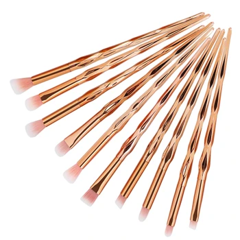 Maange Diamond Rose Gold Makeup Brushes Professional Eyeshadow Eyeliner Concealer Eyebrow Blending Make Up Brush Set Beauty Kit 
Maange Diamond Rose Gold Makeup Brushes Professional Eyeshadow Eyeliner Concealer Eyebrow Blending Make Up Brush Set Beauty Kit