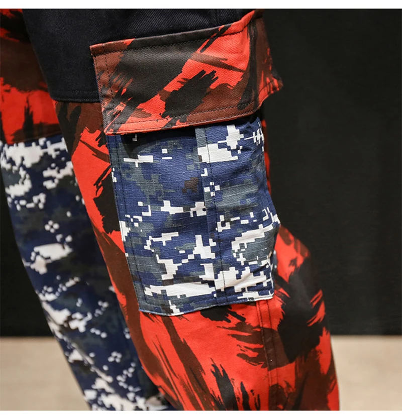 Camo Pants Man Hip Hop Ankle (19)
