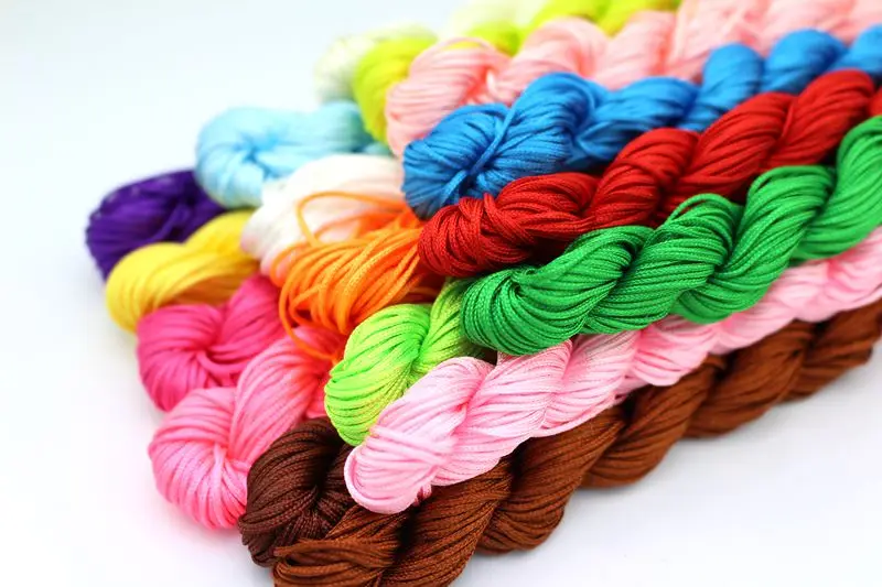 Beaded wire bracelet beads material braided rope line red red rope DIY manual Chinese knot line jade line 1 mm
Beaded wire bracelet beads material braided rope line red red rope DIY manual Chinese knot line jade line 1 mm