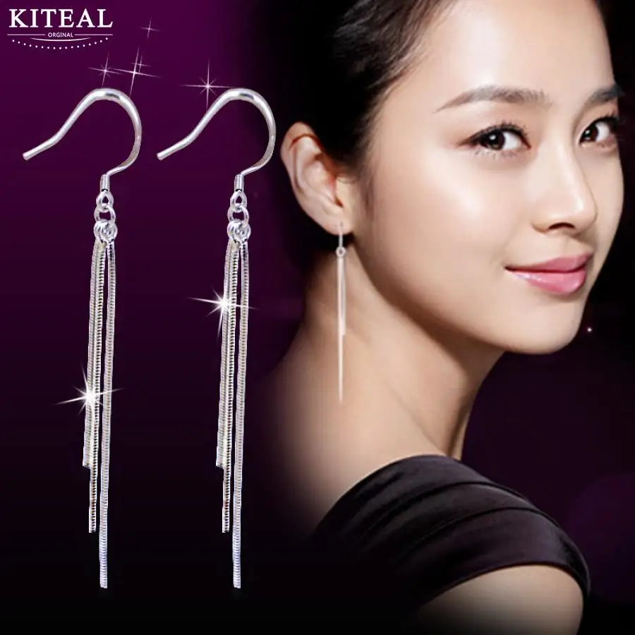 2019 new trendy korean Fashion jewellery ins three metal line tassel long earrings for women silver earing 925 jewelry
2019 new trendy korean Fashion jewellery ins three metal line tassel long earrings for women silver earing 925 jewelry