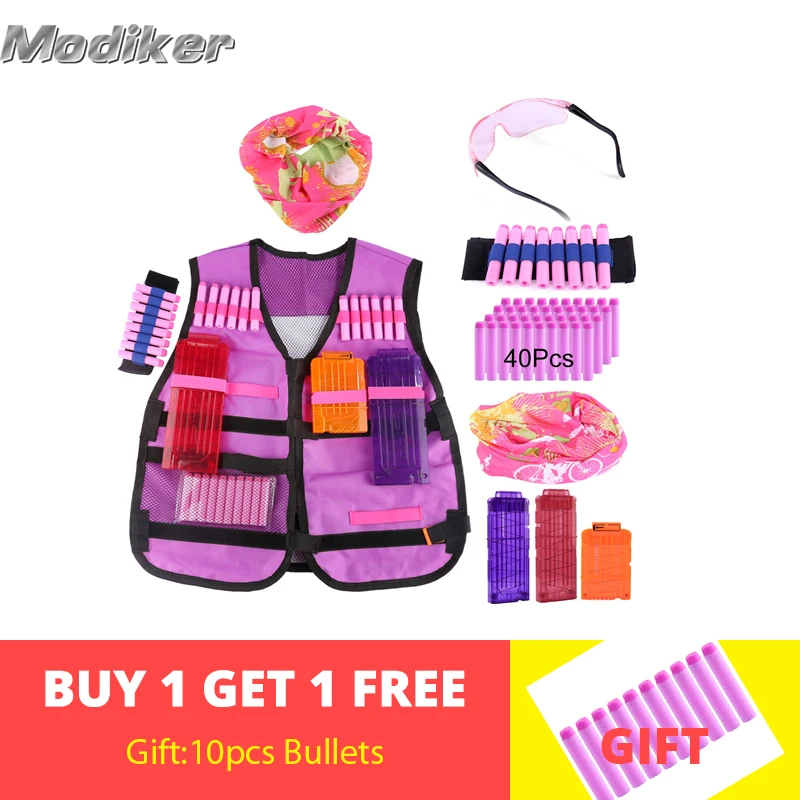 for Nerf N-strike Elite Serie Girl Women Tactical Military Equipment Kit Bandolier Soft Bullets Clips Wristband Strap Target Bag
for Nerf N-strike Elite Serie Girl Women Tactical Military Equipment Kit Bandolier Soft Bullets Clips Wristband Strap Target Bag