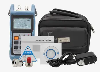 TL503 Visual Fault Locator Optical Power Meter Integrated Optical Fiber Tester (Fiber Power Meter and 5mw Visual Fault Locator)
TL503 Visual Fault Locator Optical Power Meter Integrated Optical Fiber Tester (Fiber Power Meter and 5mw Visual Fault Locator)