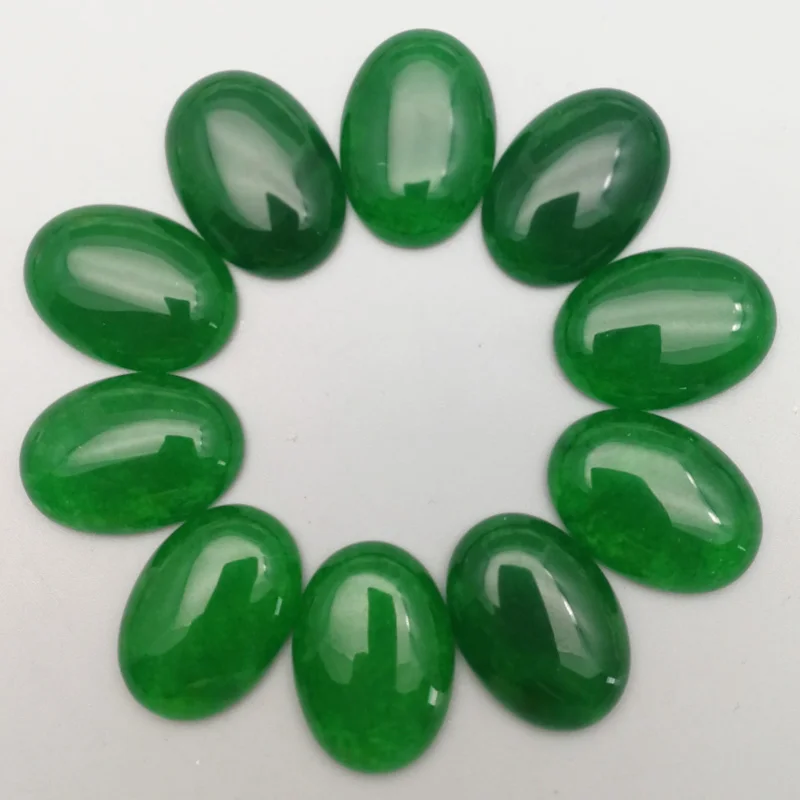 Fashion green stone bead charms 25x18MM oval cab cabochon 12Pcs for jewelry making Ring Necklace DIY accessories
Fashion green stone bead charms 25x18MM oval cab cabochon 12Pcs for jewelry making Ring Necklace DIY accessories