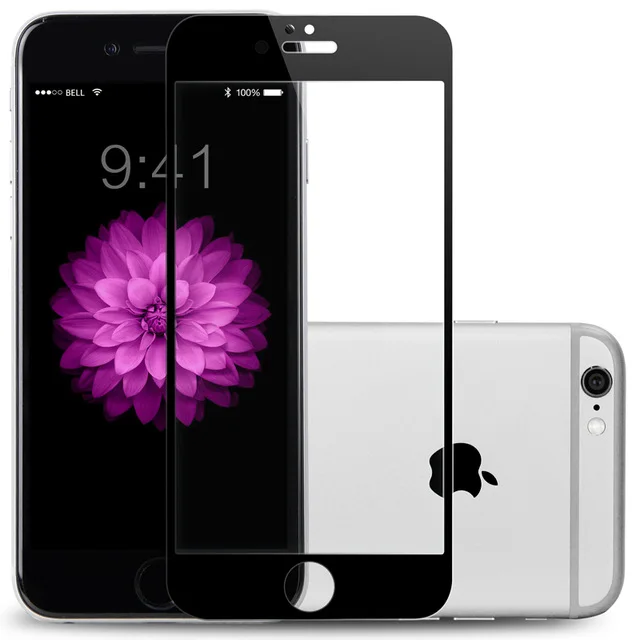 9H Hardness High Clear Tempered Glass Screen Protector For Apple iPhone 6 6S Plus Full Cover Guard Film with Cleaning Tools
9H Hardness High Clear Tempered Glass Screen Protector For Apple iPhone 6 6S Plus Full Cover Guard Film with Cleaning Tools