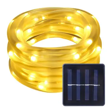 5pcs 15M Solar Powered Rope Tube fairy String Light 150LED Xmas Garden Christmas Wedding party Tree decor flexible patio Lamp
5pcs 15M Solar Powered Rope Tube fairy String Light 150LED Xmas Garden Christmas Wedding party Tree decor flexible patio Lamp