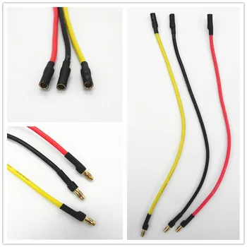 3.5mm Banana Bullet Female To 3.5mm Banana Bullet Male Charger Cable Connecotor Adapter 16AWG 150MM
3.5mm Banana Bullet Female To 3.5mm Banana Bullet Male Charger Cable Connecotor Adapter 16AWG 150MM