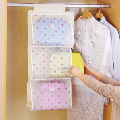Durable Five Pockets Closet Double Face Hanging Storage Bag Multifunctional Wardrobe Storage Hanging Organizers
Durable Five Pockets Closet Double Face Hanging Storage Bag Multifunctional Wardrobe Storage Hanging Organizers