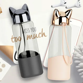 Flash Fox Water Bottle with Rope 350 ML Cute Cartoon Women Outdoor Glass Drinking Bottles Insulation Cover Dropshipping
Flash Fox Water Bottle with Rope 350 ML Cute Cartoon Women Outdoor Glass Drinking Bottles Insulation Cover Dropshipping