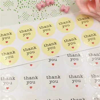 500Pcs White Yellow Paper Sticker Labels Printed Thank You With Heart For Carton Box Card Book Adornment Adhesive Sealing Labels 
500Pcs White Yellow Paper Sticker Labels Printed Thank You With Heart For Carton Box Card Book Adornment Adhesive Sealing Labels