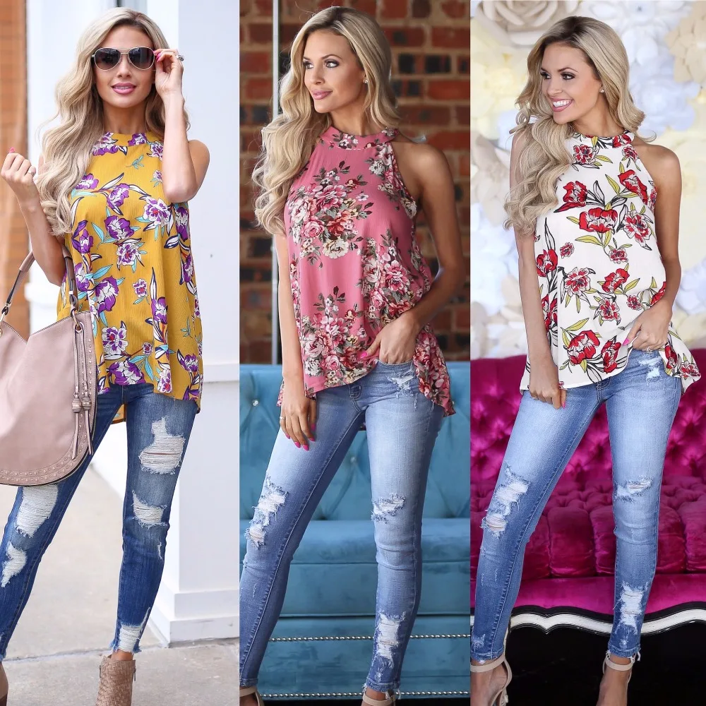 Summer 2019 New Women Boho Tank Tops Sleeveless Print Casual Beach Top Tank Tops Women Clothes Streetwear White Summer Sexy Tops
Summer 2019 New Women Boho Tank Tops Sleeveless Print Casual Beach Top Tank Tops Women Clothes Streetwear White Summer Sexy Tops