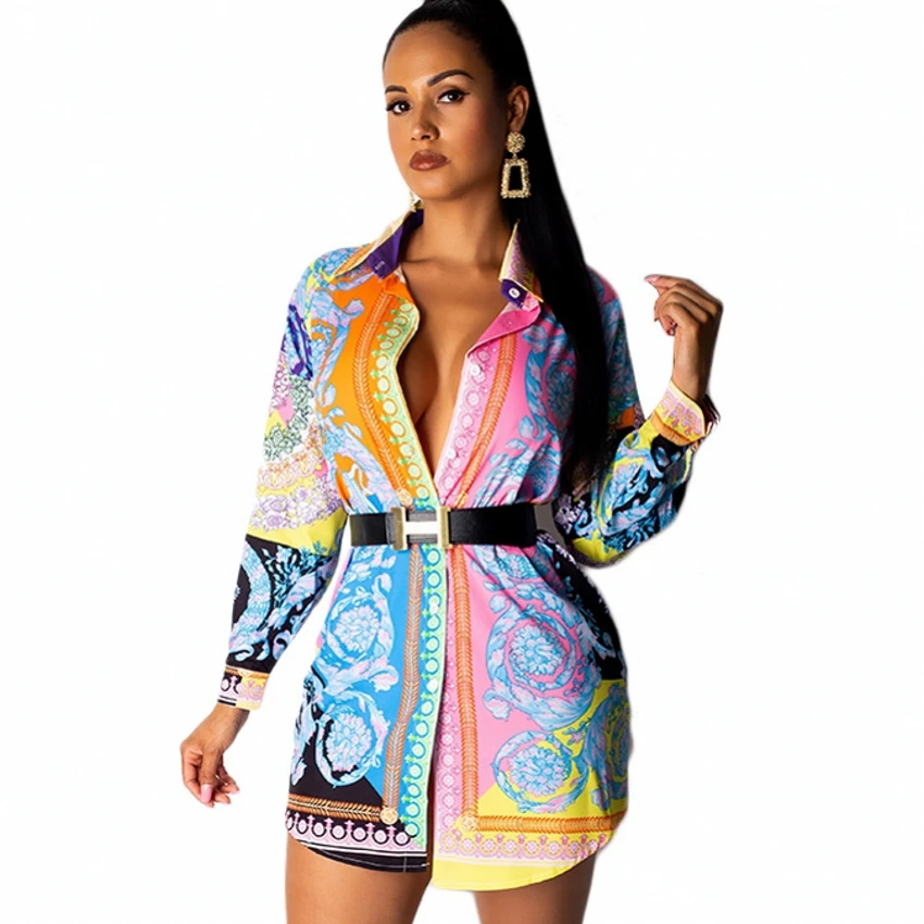 Women Shirts New Paisley Vintage Print Turn Down Neck Long Sleeve Maxi Blouses And Shirts Fashion Above Knee Dress Outfit
Women Shirts New Paisley Vintage Print Turn Down Neck Long Sleeve Maxi Blouses And Shirts Fashion Above Knee Dress Outfit