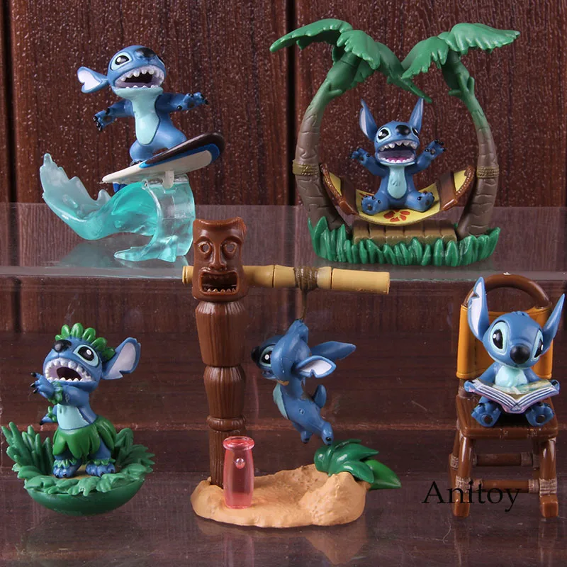 Cartoon Figure Lilo and Stitch Action Figures PVC Collectible Model Toys Lilo Stitch Christmas Birthday Gifts for Kids 5pcs/set
Cartoon Figure Lilo and Stitch Action Figures PVC Collectible Model Toys Lilo Stitch Christmas Birthday Gifts for Kids 5pcs/set