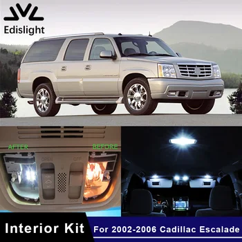 Edislight 15Pcs Ice Blue Canbus LED Lamp Car Bulb Interior Package Kit For 2002-2006 Cadillac Escalade Map Dome Door Plate Light
Edislight 15Pcs Ice Blue Canbus LED Lamp Car Bulb Interior Package Kit For 2002-2006 Cadillac Escalade Map Dome Door Plate Light