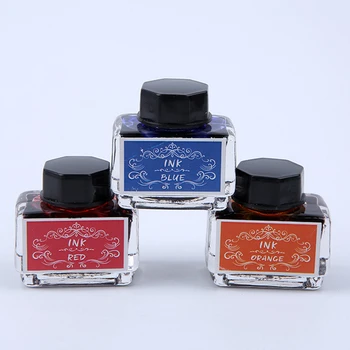 10 Colors Universal Fountain Pen Ink Transparent Glass Bottle Packaging Calligraphy pen filling ink office school stationery
10 Colors Universal Fountain Pen Ink Transparent Glass Bottle Packaging Calligraphy pen filling ink office school stationery
