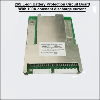 26S 93.6V& 109.2V Lithium ion battery lithium polymer battery BMS with 100A constant current for with balance function
26S 93.6V& 109.2V Lithium ion battery lithium polymer battery BMS with 100A constant current for with balance function