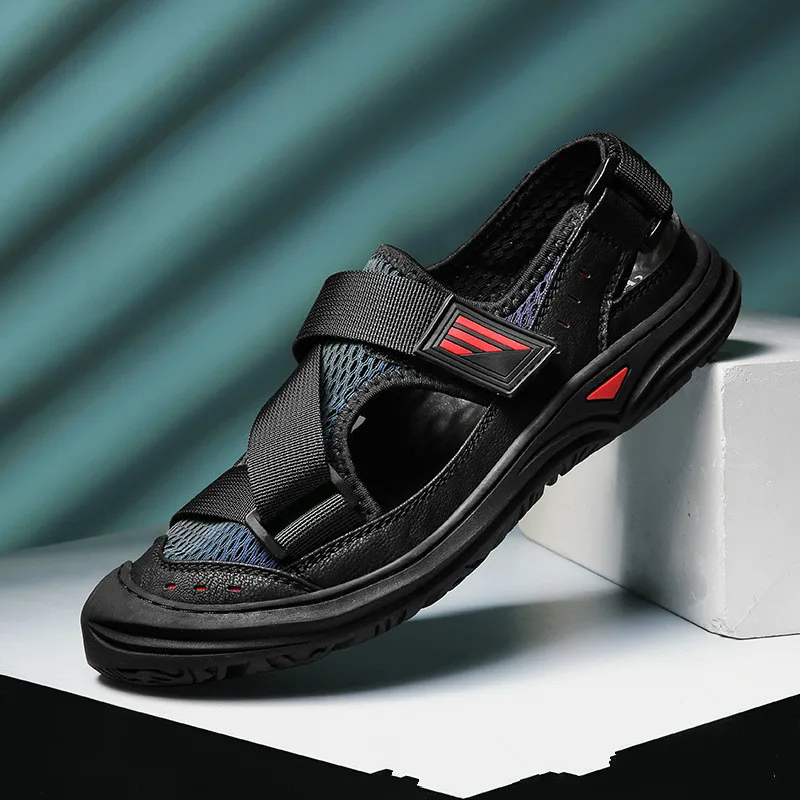 Summer sandals male hollow mesh breathable trend handmade lazy shoes mesh large size45 single shoes casual men's shoes
Summer sandals male hollow mesh breathable trend handmade lazy shoes mesh large size45 single shoes casual men's shoes