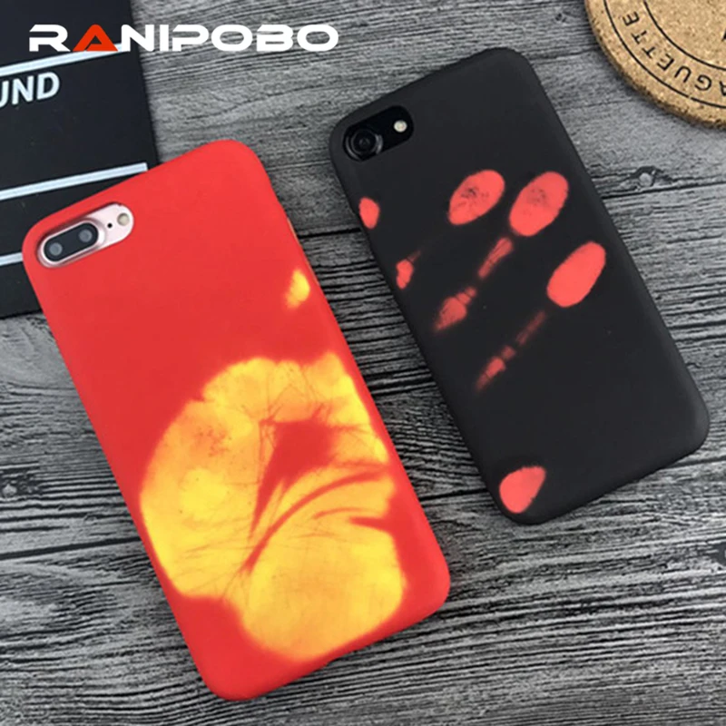 Newest Fashional Thermal Sensor Case for iphone X 7 7 Plus 6 6s Plus Thermal Heat Induction Phone Case fundas protective cover
Newest Fashional Thermal Sensor Case for iphone X 7 7 Plus 6 6s Plus Thermal Heat Induction Phone Case fundas protective cover