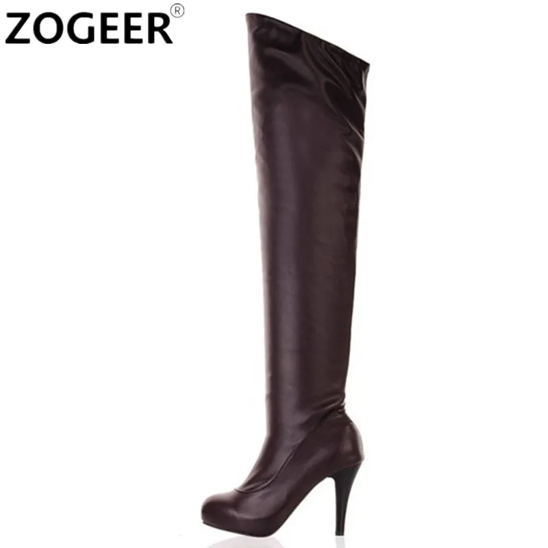 Plus Size 46 Hot Spring Autumn Women Boots Sexy High Heel Over the knee Boots Shoes Soft PU Leather Black White Thigh High Boots
Plus Size 46 Hot Spring Autumn Women Boots Sexy High Heel Over the knee Boots Shoes Soft PU Leather Black White Thigh High Boots