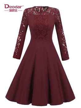 Deodar Women Elegant Minimalist Modern Lady Streetwear Scalloped Laser Cut Self Belted Dress Summer Women Lace Casual Dresses
Deodar Women Elegant Minimalist Modern Lady Streetwear Scalloped Laser Cut Self Belted Dress Summer Women Lace Casual Dresses