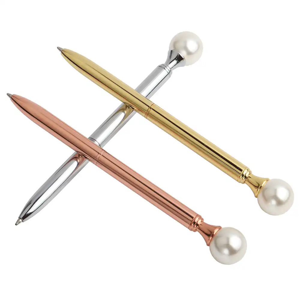 crown top pens,fantastic gift for women, metal ballpoint pens
