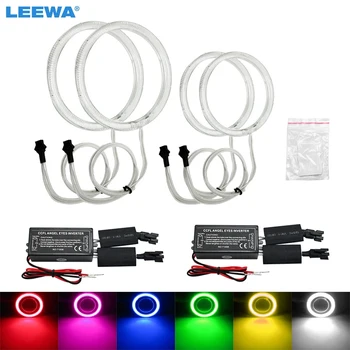 LEEWA 2X80MM 2X100MM Car CCFL Angel Eyes Light Halo Rings Kits For Hyundai Tiburon/Sonata/i30 Car Styling Headlight #CA1288
LEEWA 2X80MM 2X100MM Car CCFL Angel Eyes Light Halo Rings Kits For Hyundai Tiburon/Sonata/i30 Car Styling Headlight #CA1288