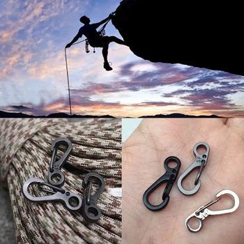 New 1PC Hot High Quanlity Mini Classic Key Buckle Alloy Solid Color Spring Clip Hook Carabiner
New 1PC Hot High Quanlity Mini Classic Key Buckle Alloy Solid Color Spring Clip Hook Carabiner