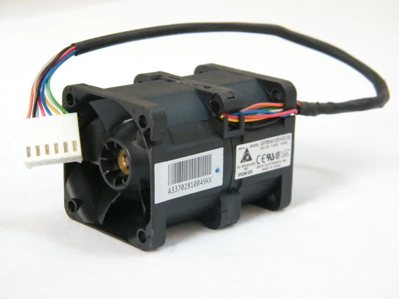 New Radiator CPU Cooler Fan For HP DL360 G6 360 G7 Server GFB0412EHSDC 12V 1.82A -8G69 -8H71 -BJ96 -BN19 40*40*56cm 26.92CFM
New Radiator CPU Cooler Fan For HP DL360 G6 360 G7 Server GFB0412EHSDC 12V 1.82A -8G69 -8H71 -BJ96 -BN19 40*40*56cm 26.92CFM