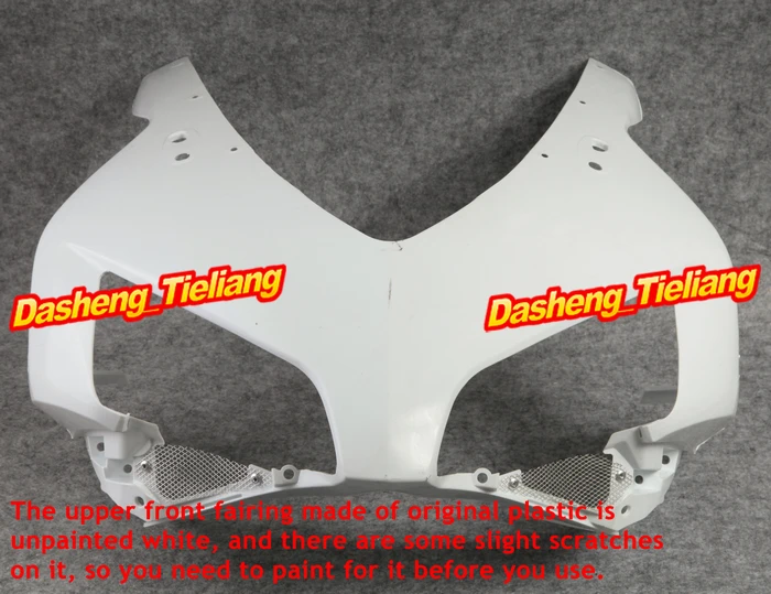 For Honda 2004 2005 CBR 1000RR CBR1000RR 04 05 Motorcycle Upper Front Fairing Cowl Nose Injection Mold ABS Plastic Unpainted
For Honda 2004 2005 CBR 1000RR CBR1000RR 04 05 Motorcycle Upper Front Fairing Cowl Nose Injection Mold ABS Plastic Unpainted