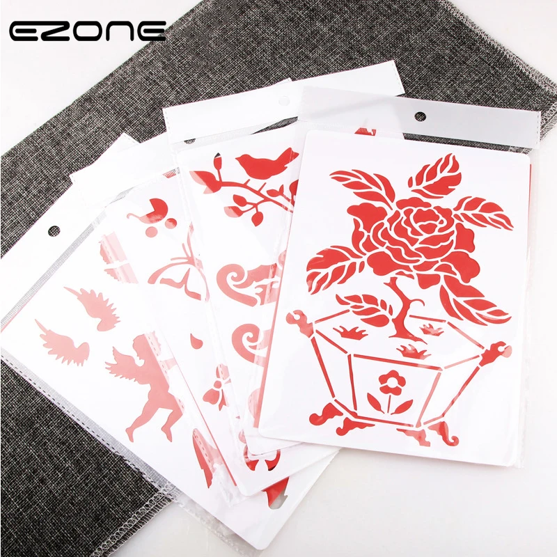 EZONE Plastic Hollow Painting Ruler Drawing Templates Can Printed Kawaii Bamboo/Panda/Angel/Flower DIY Tool School Office Supply
EZONE Plastic Hollow Painting Ruler Drawing Templates Can Printed Kawaii Bamboo/Panda/Angel/Flower DIY Tool School Office Supply