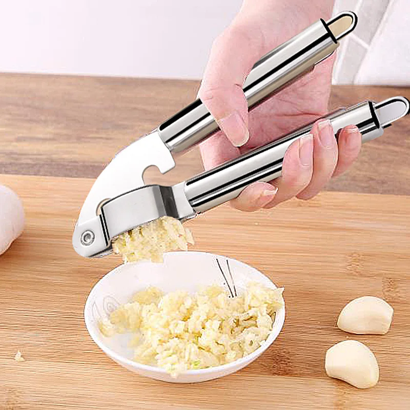 Garlic Press Crusher Squeezer Masher Home Kitchen Mincer Tool Stainless Steel quality Slicer HandPresser Grinder Crusher Kitchen
Garlic Press Crusher Squeezer Masher Home Kitchen Mincer Tool Stainless Steel quality Slicer HandPresser Grinder Crusher Kitchen