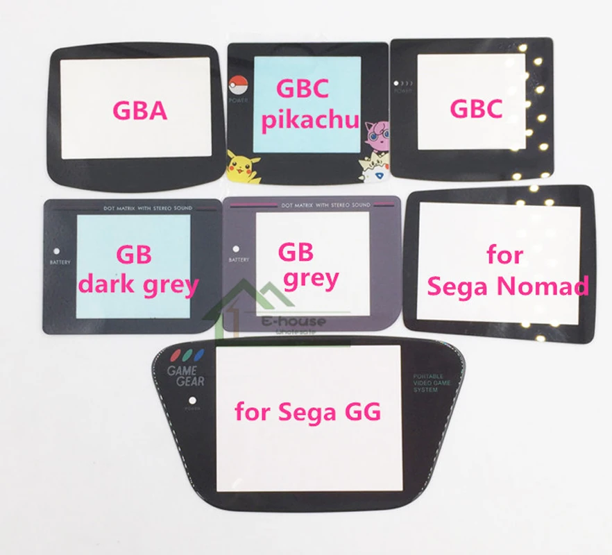 Glass Material Screen Lens Replacement for Gameboy GBA/GBC/GBA SP/GB for Sega GG/ Nomad Game Console
Glass Material Screen Lens Replacement for Gameboy GBA/GBC/GBA SP/GB for Sega GG/ Nomad Game Console
