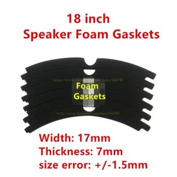 10 sets 18" 18 inch speaker horn foam gaskets replace to woofer bass loudspeaker 17mm/7mm
10 sets 18" 18 inch speaker horn foam gaskets replace to woofer bass loudspeaker 17mm/7mm