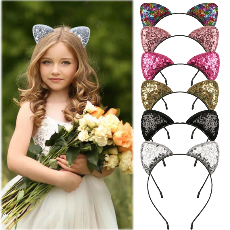 1PC Cat Ears Hair Hoop for Girls Sequins Hairband Headband Party Headwear Hair Accessories Gifts
1PC Cat Ears Hair Hoop for Girls Sequins Hairband Headband Party Headwear Hair Accessories Gifts